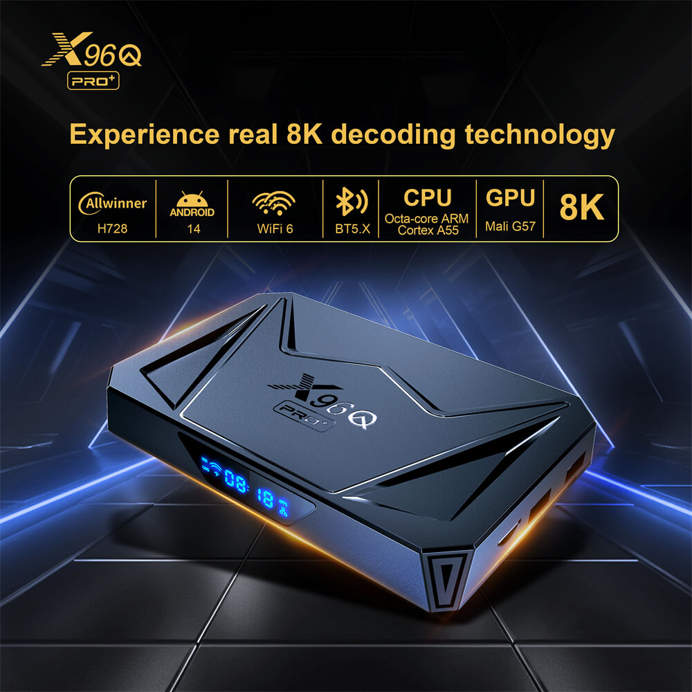 Get More Done with X96Q PRO+ Allwinner H728 android tv box