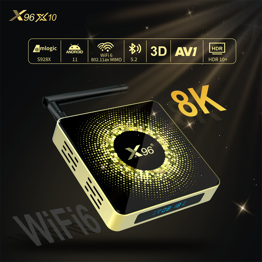 Unleash Power with X96 X10 Amlogic S928X streaming player