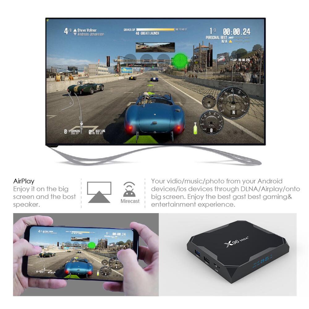 X96MAX+ Amlogic S905X3 IPTV box: Revolutionizing Home Entertainment