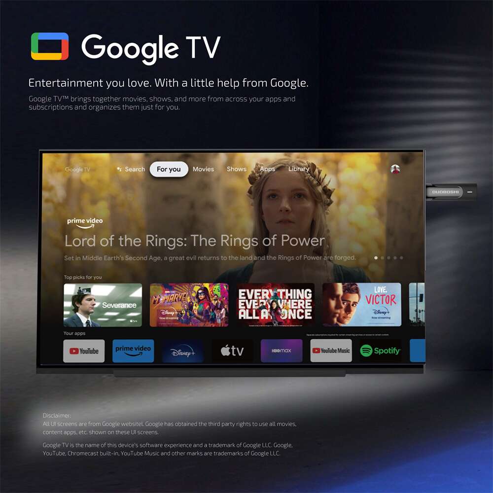 The Magic of GT1 Amlogic S905y4 Google Certified android tv stick in Your Living Room