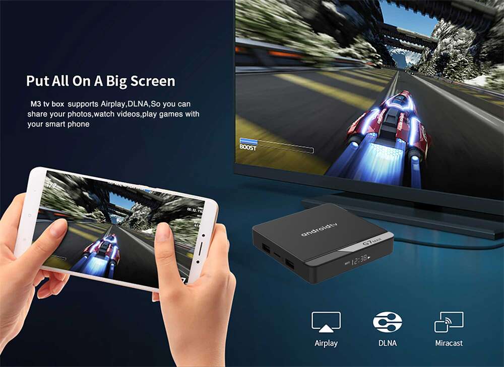 Customized G7 MAX amlogic S905X4 streaming player:Unlock the Extraordinary for Your Brand