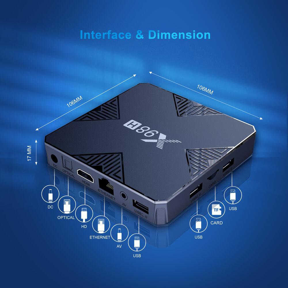 Discover the Next Big Thing in tv box - X98H IPTV Boxes