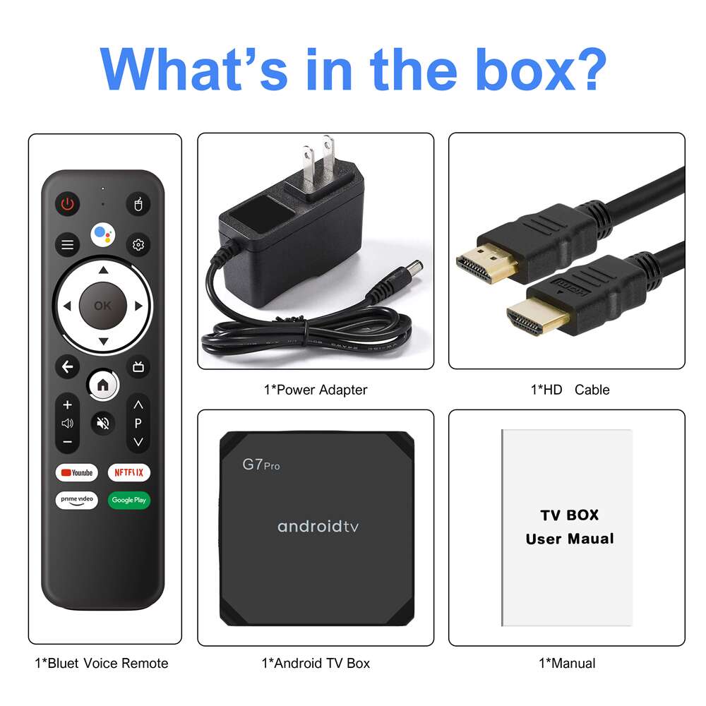 ODM G7 Pro Amlogic S905y4 IPTV box: Leading the Entertainment Revolution