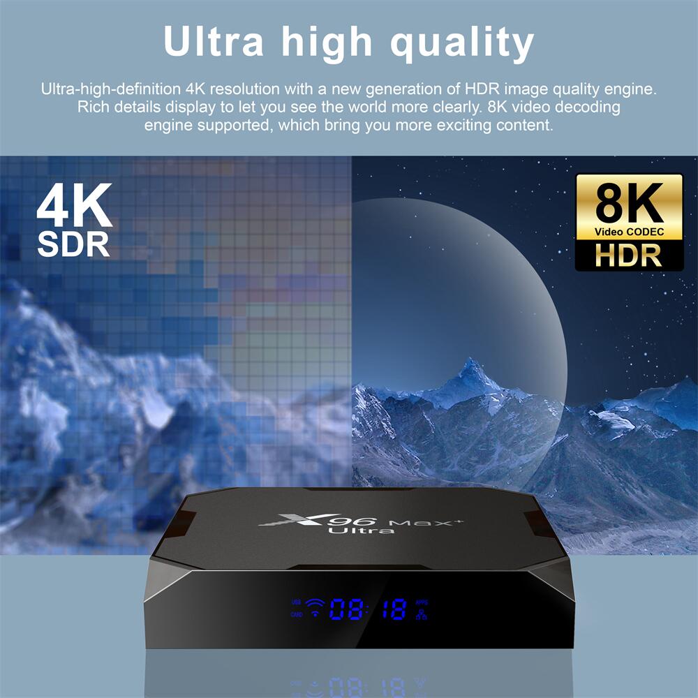 X96max+Ultra amlogic S905X4 ott tv box: from China Source Manufacturer