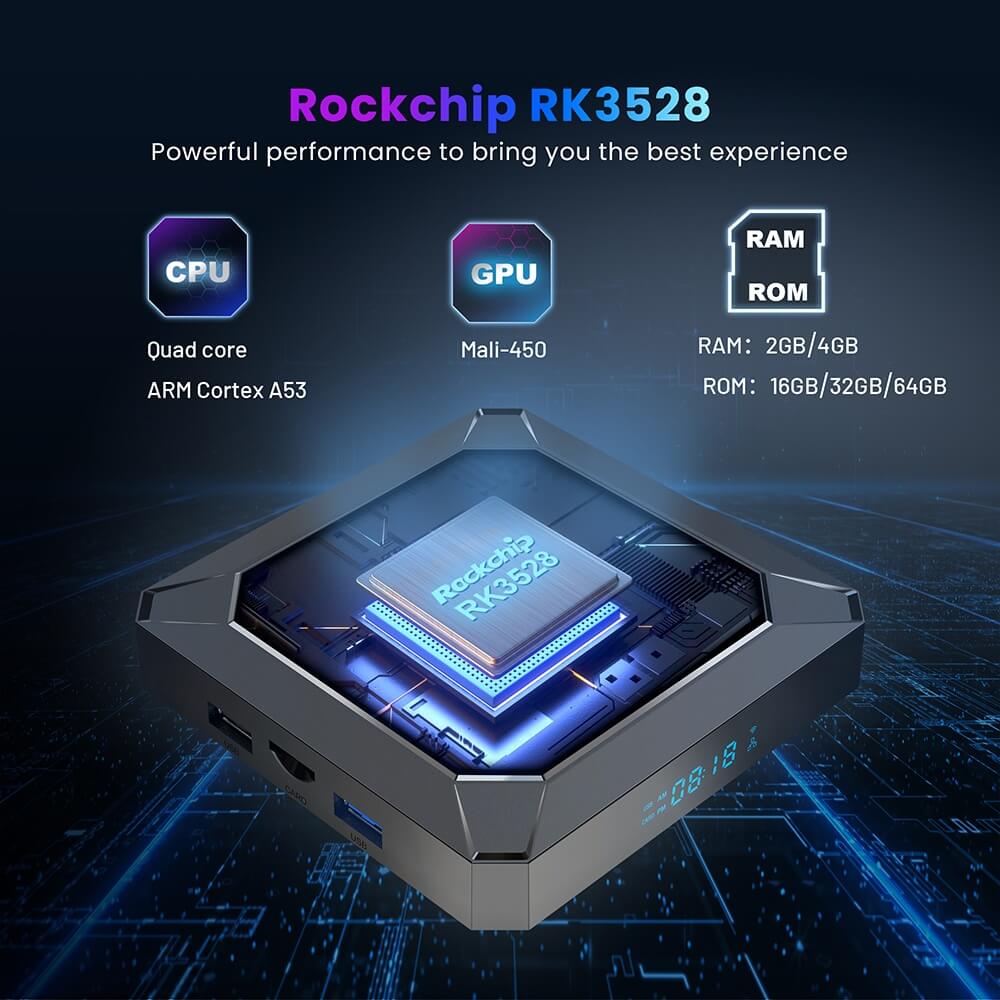 Unbeatable Features of X98K RockChip RK3528 android tv box