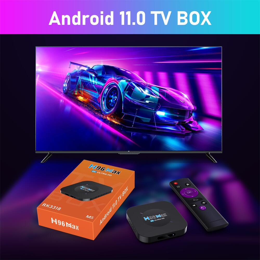 OEM H96 Max M5 RockChip RK3318 ott tv box: Entertainment Made to Order